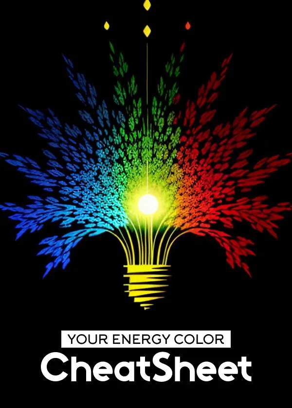 Your Energy Color Cheat Sheet