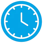 Spray Tech Services office hours icon showing open times from 7AM to 5PM, Monday to Friday in Panama City, FL