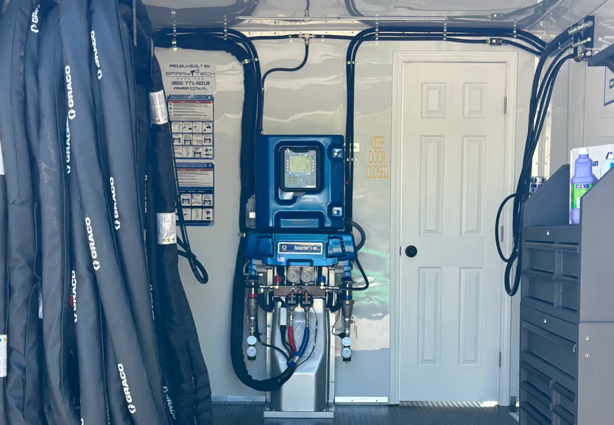 New Build Spray Foam Rigs Vs. Used Equipment