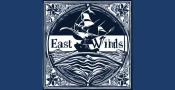 East Trade Winds logo of a sailing vessel at sea