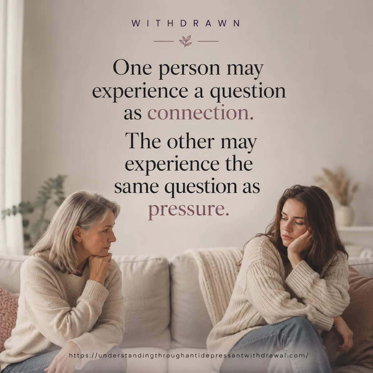 when talking makes everything worse