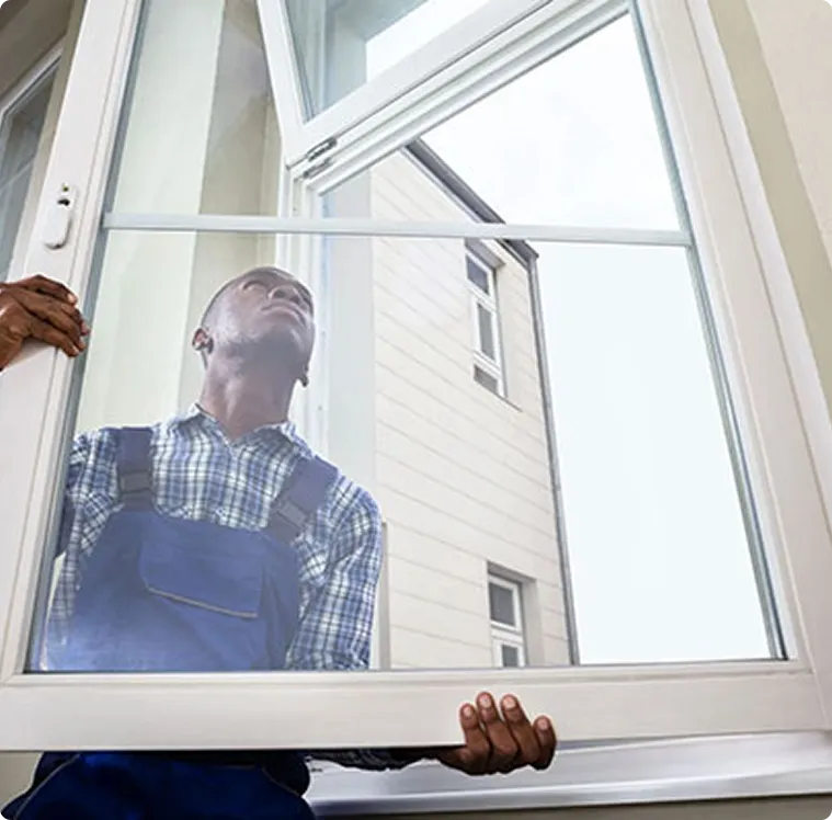 Before and after window replacement results showcasing professional installation quality