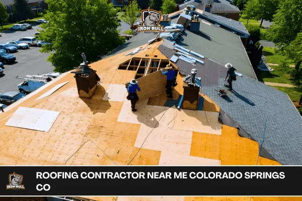 Roofing Contractor Near Me Colorado Springs CO