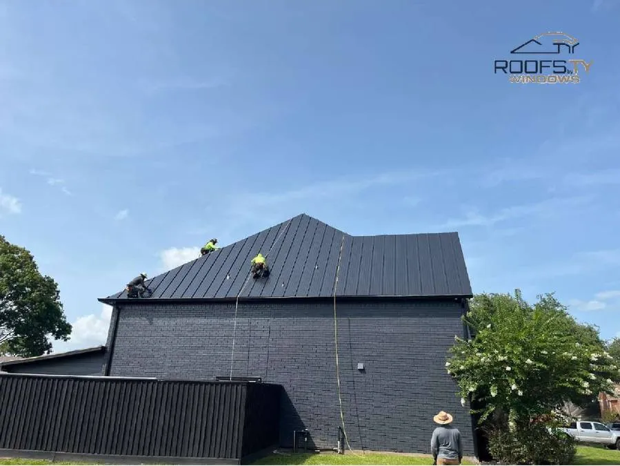Metal Roof Install