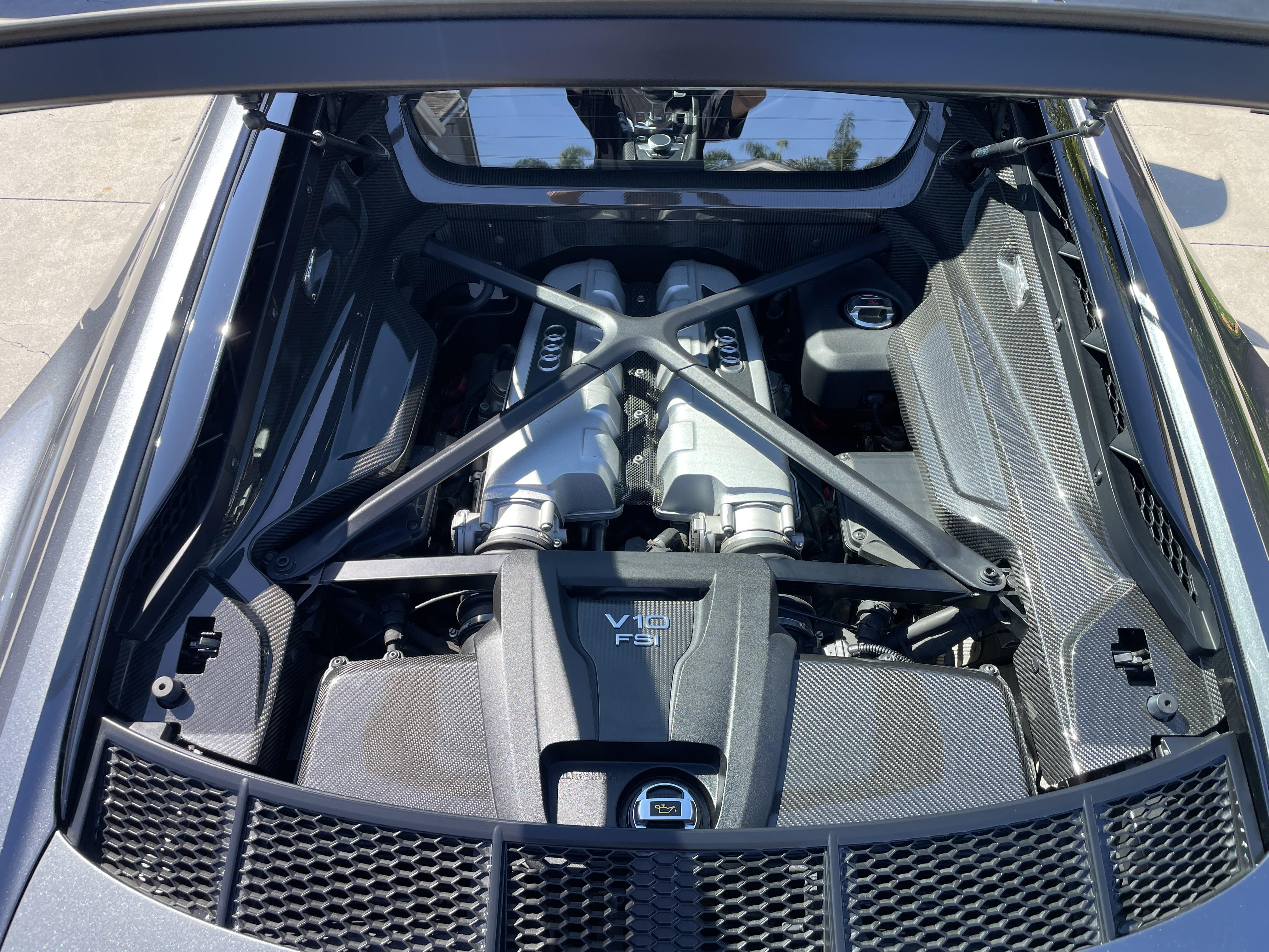 Audi R8 Engine Bay