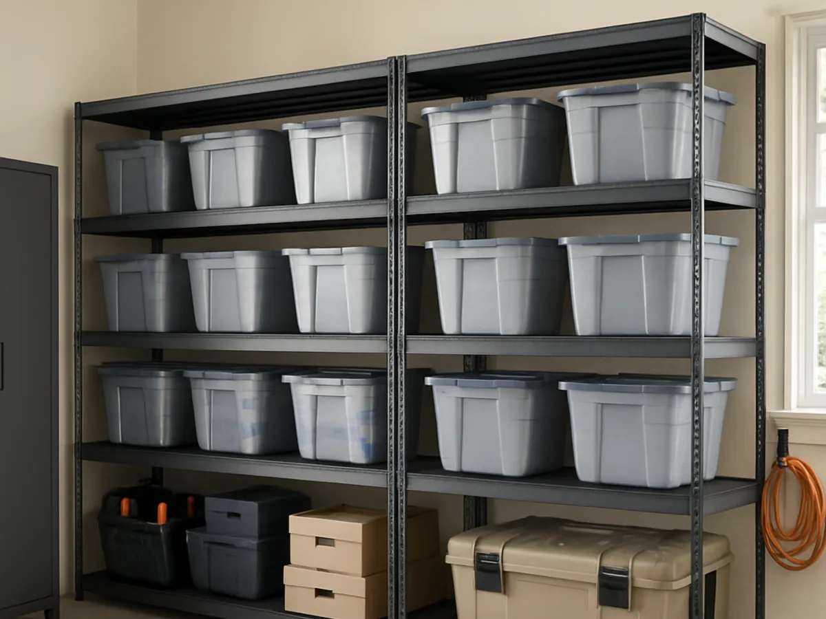 An oven is open in a kitchen.