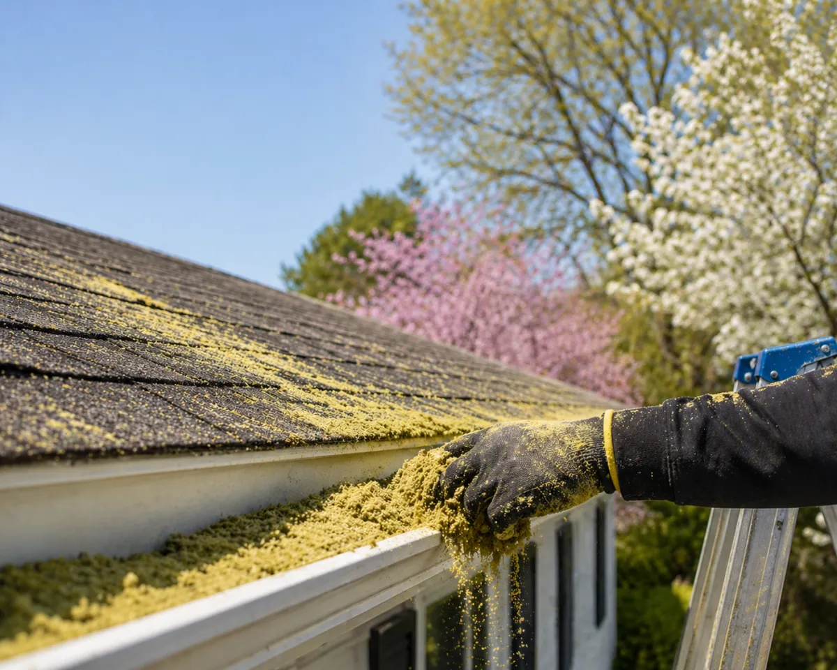 Gutter cleaning