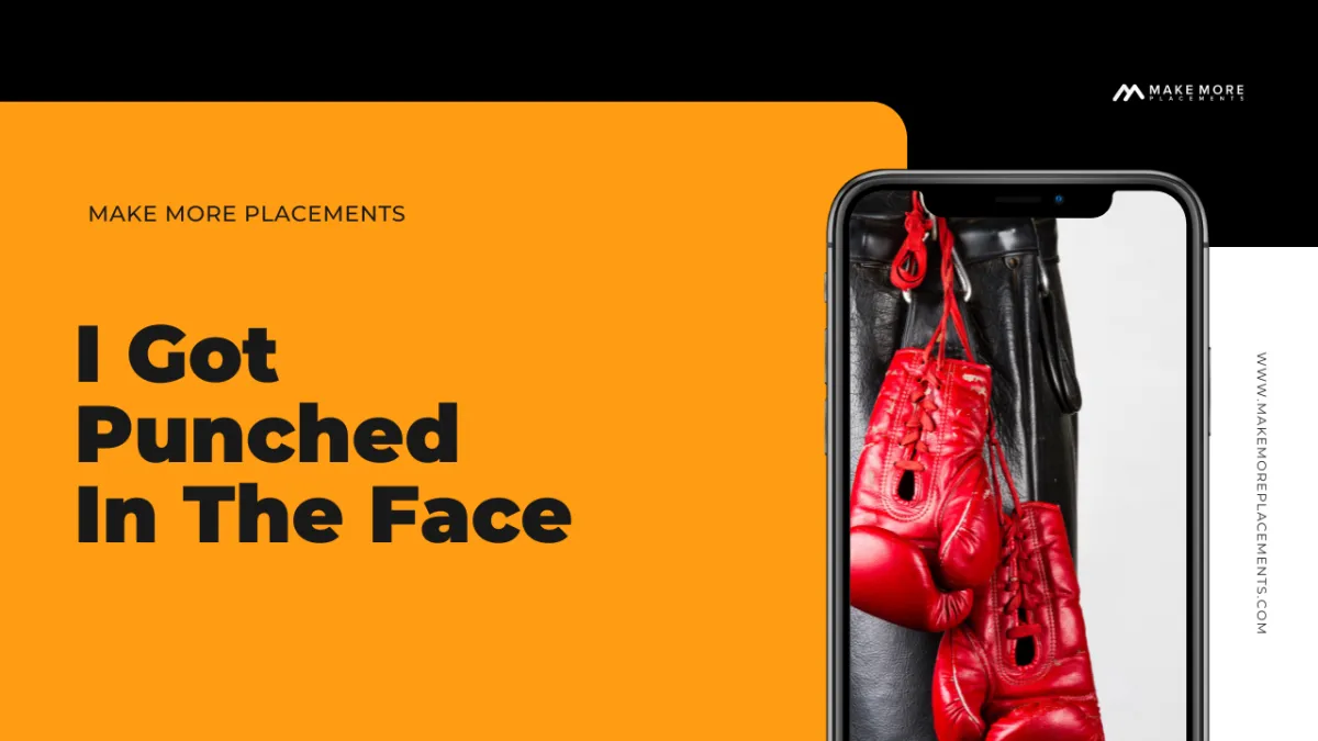 I got punched in the Face (Recruitment Lesson)