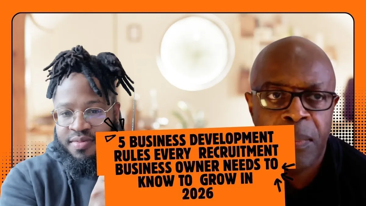 Recruitment Business Development for 2026 (that actually works)