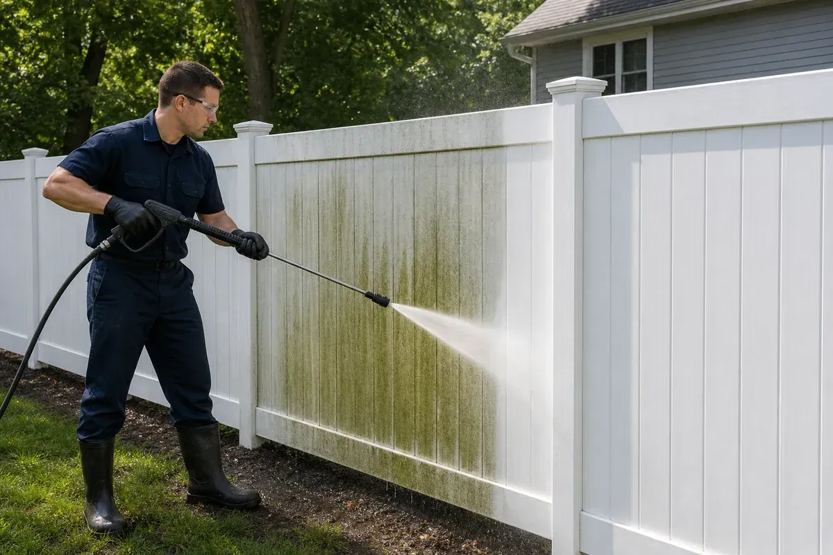 Lincoln Fence Cleaning