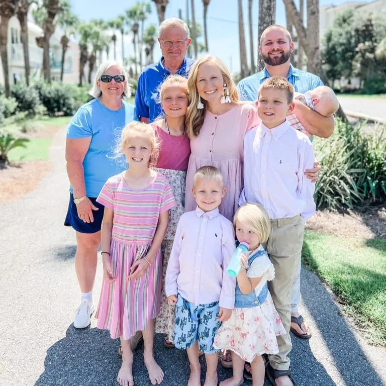 Steve Hepburn with his family, reflecting strong family values and long-term financial legacy at Drexel & Co. Financial Planning in Bel Air, Maryland