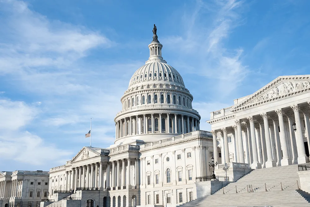 U.S. Capitol building representing federal employees and government professionals served by Drexel & Co. Financial Planning in Bel Air, Maryland