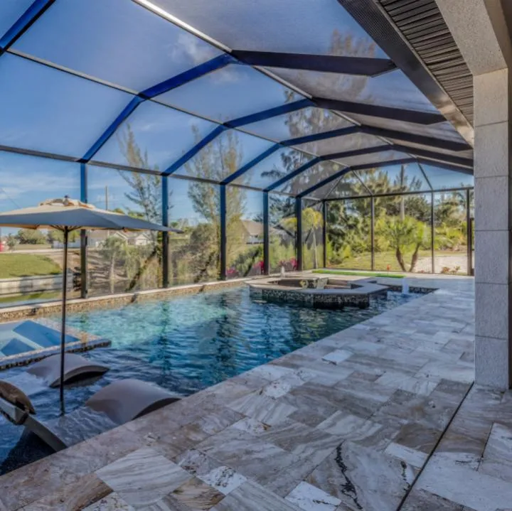 Screened Pool Area 