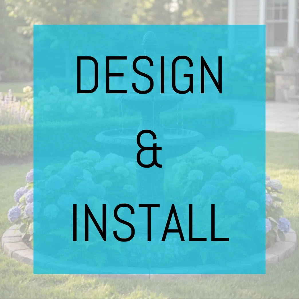 Fountain design and installation in North Georgia by First Mountain Fountains