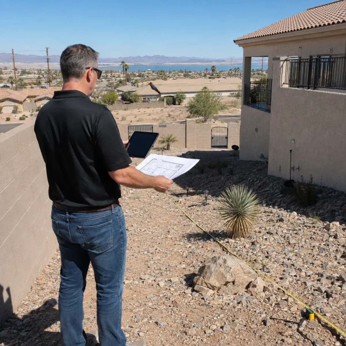 Parker property being evaluated before swimming pool design