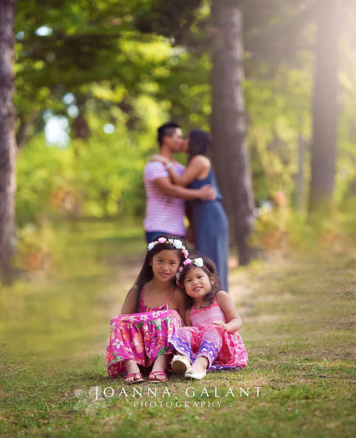 Providing good instruction to family while taking photos will result in beautiful images of happy family