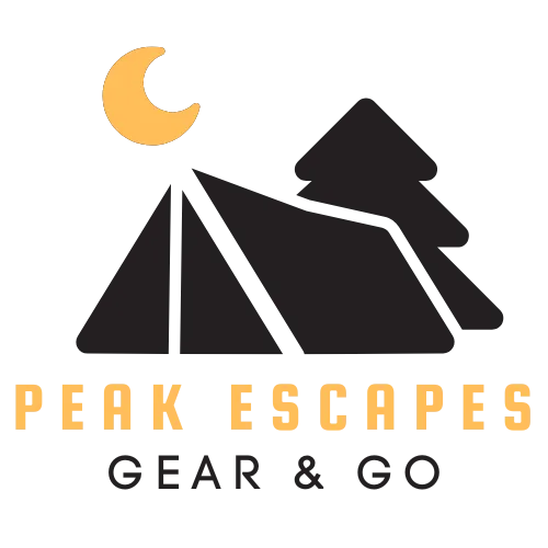 Peak Escapes Gear and Go Tent Camping and Bouldering Equipment Hire Logo