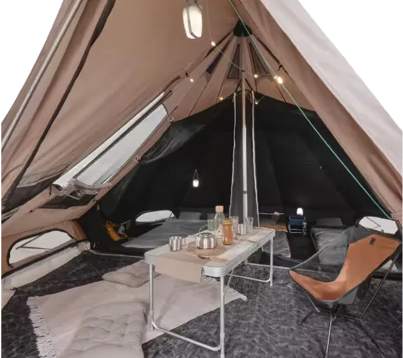 Luxury Teepee Tent with blackout inside