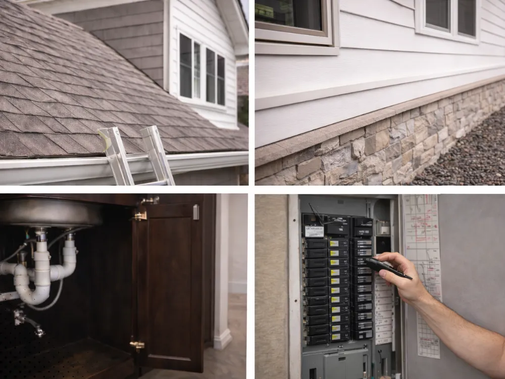 roof siding plumbing and electrical panel inspection bentonville ar home inspection