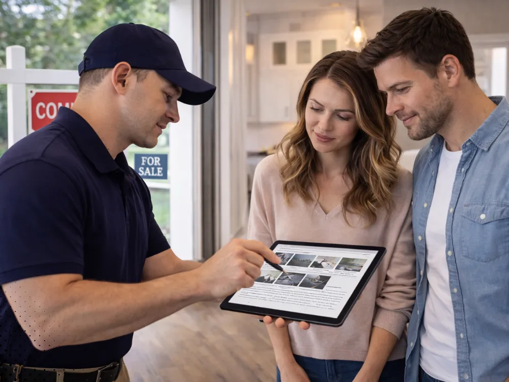 pre listing home inspection review with seller bentonville ar