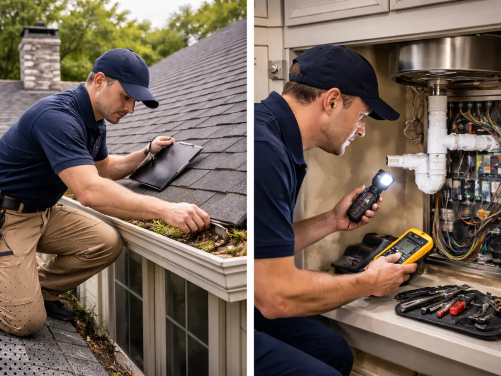 roof and electrical system inspection for warranty bentonville ar home inspection