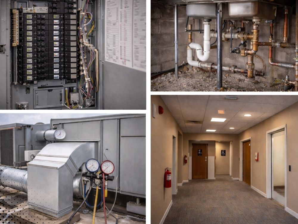commercial electrical plumbing hvac and interior inspection bentonville ar