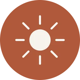 Sun icon for Clarity Service at Hinter 