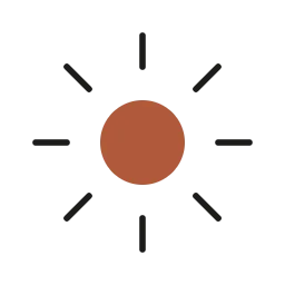 Sun icon for Clarity Service by Hinter