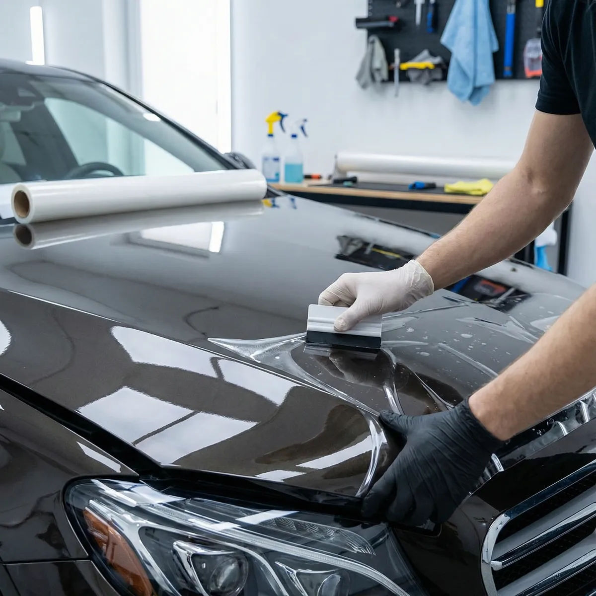 Paint protection film installation by Prestige Auto Styling