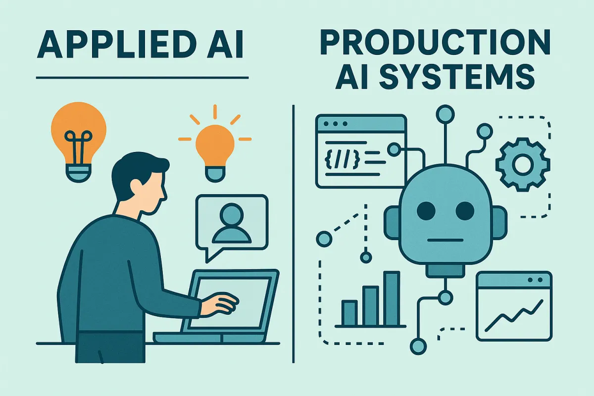 How Applied AI Differs From Experimental AI