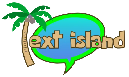 Text Island Brand Logo