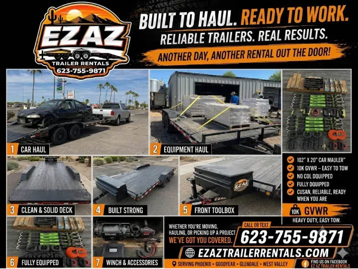 Fully Equipped Trailers for Any Hauling Job