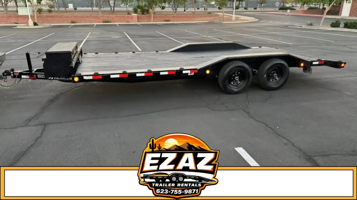 How Does EZ AZ Trailer Rentals Support Track Day Car Transport in Goodyear, AZ?