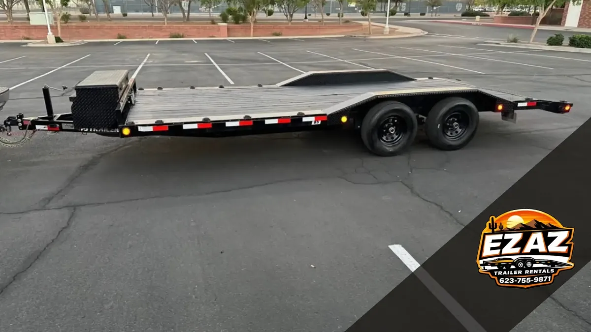 What Construction Equipment Fits on the Equipment Trailer in Goodyear, AZ?