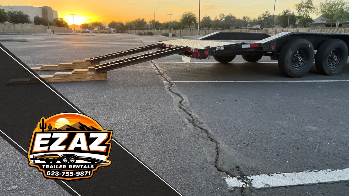 How Does the Equipment Trailer Support Goodyear, AZ Fall Pool Renovation Season?