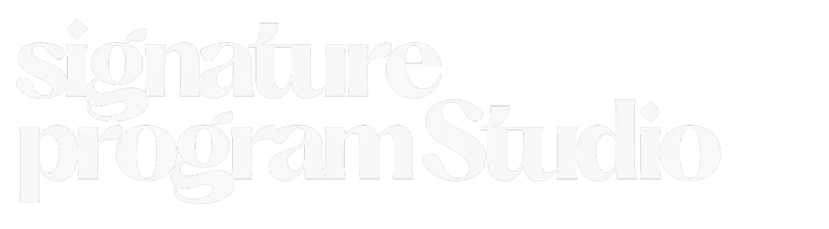 Signature Program Studio