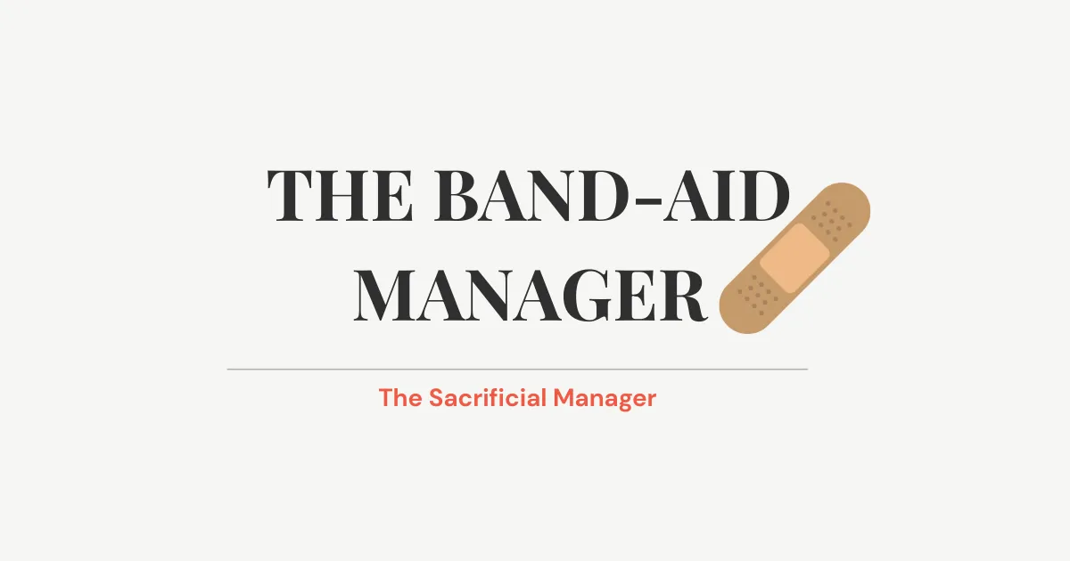 The Sacrificial Manager