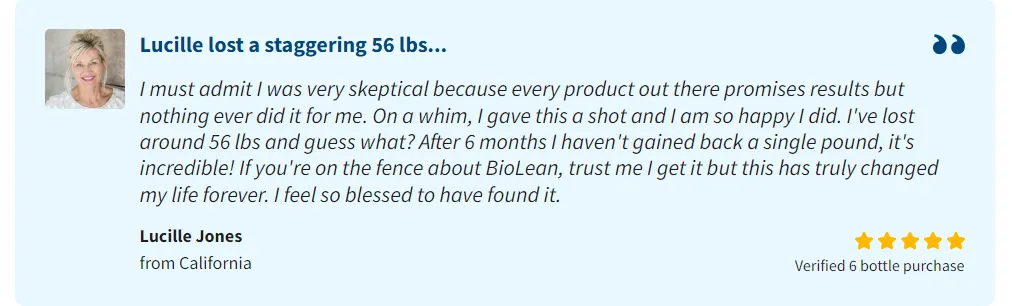 biolean testimnals 3