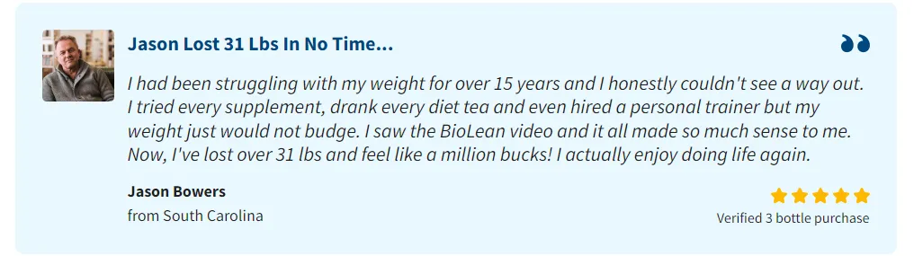 biolean testimnals 1