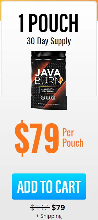 javaburn  1 pouch