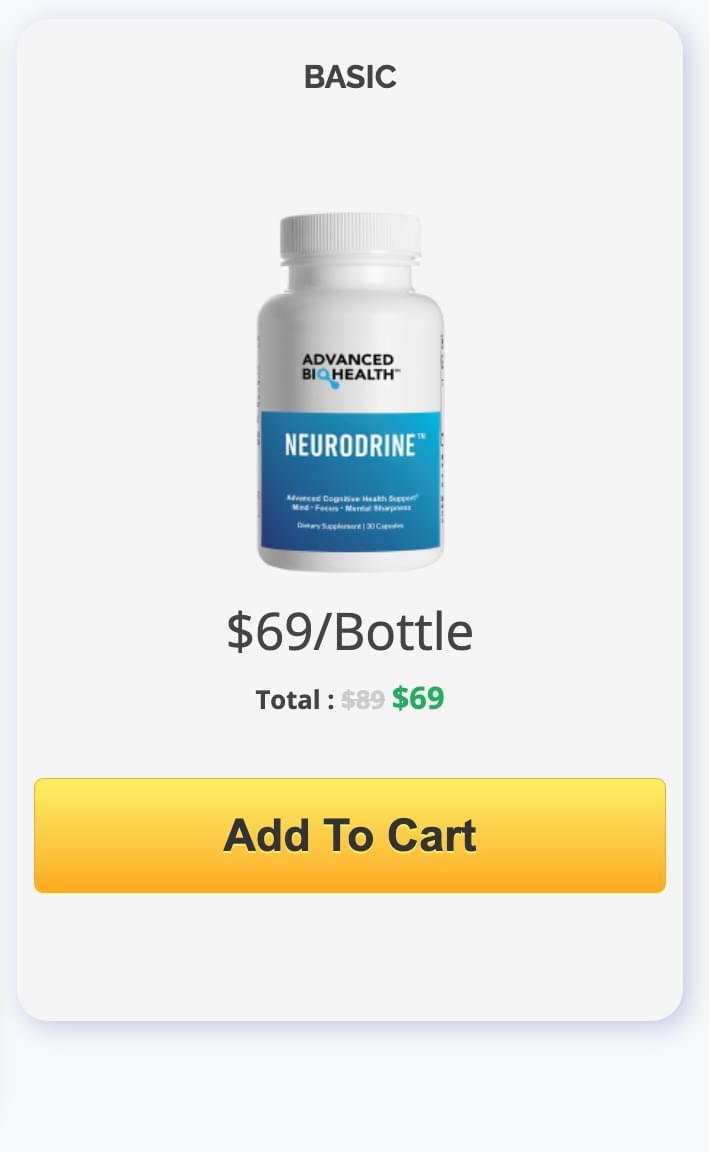 Neurodrine buy 1 bottle