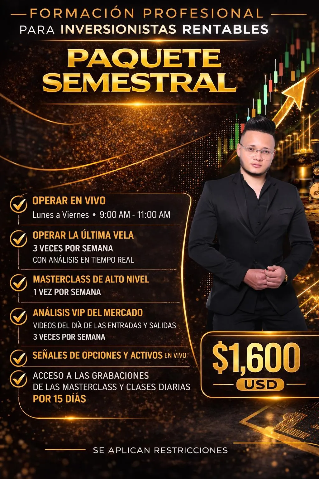 A confident early-career investor working with a laptop and notebook at a bright desk, natural morning light, photorealistic style showing focused study and approachable learning.