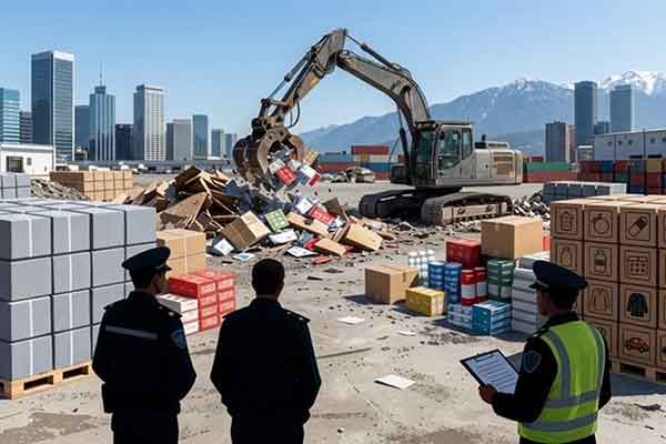 Over 500 tons of infringing, counterfeit and substandard goods destroyed