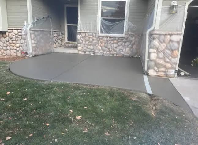 Fort Collins Concrete builds and installs patios.