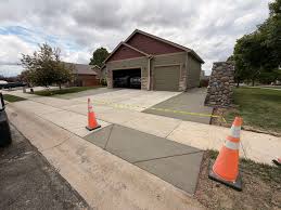 Fort Collins Concrete builds and installs driveways.