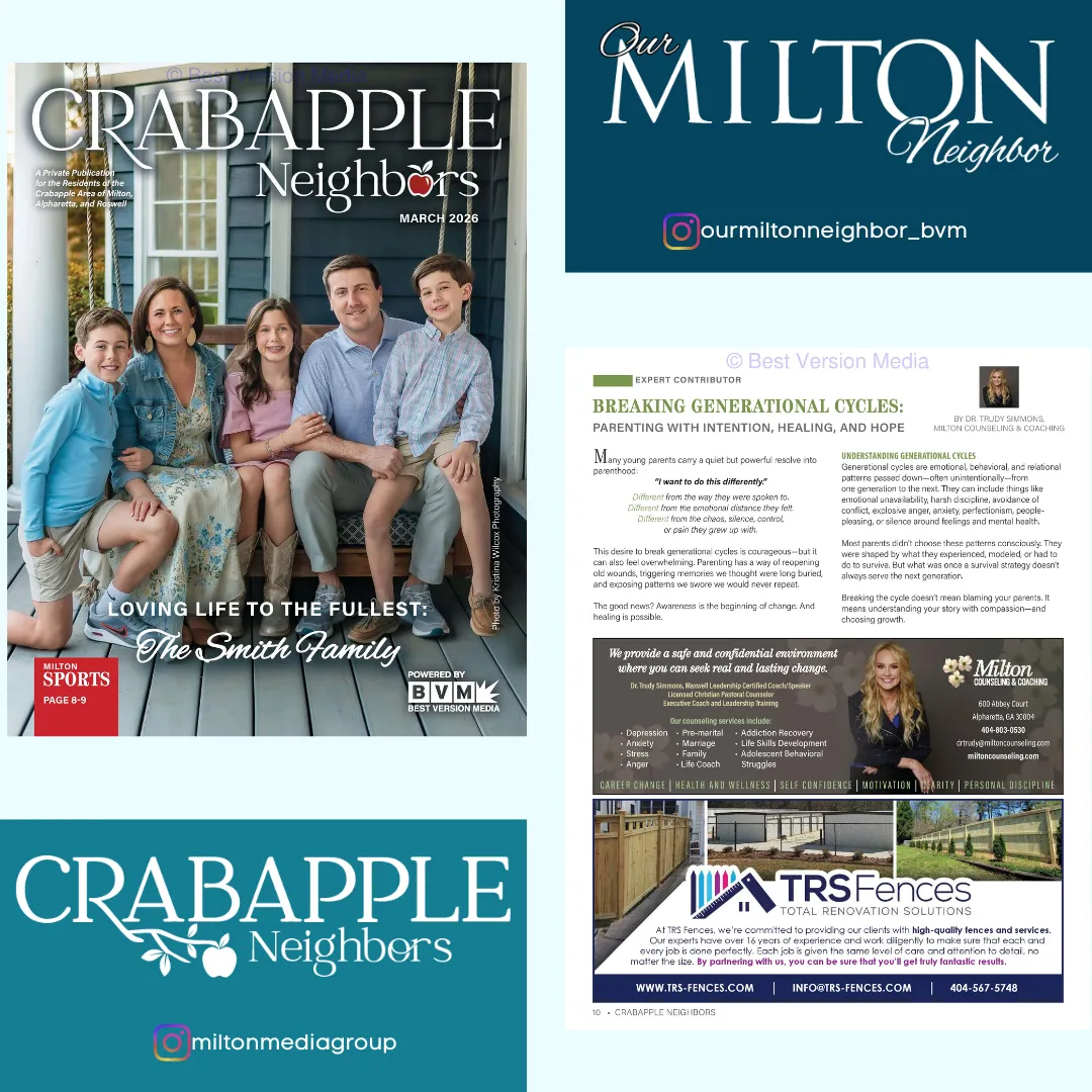 Breaking Generational Cycles: Parenting with Intention, Healing, and Hope By Dr. Trudy Simmons, Milton Counseling & Coaching