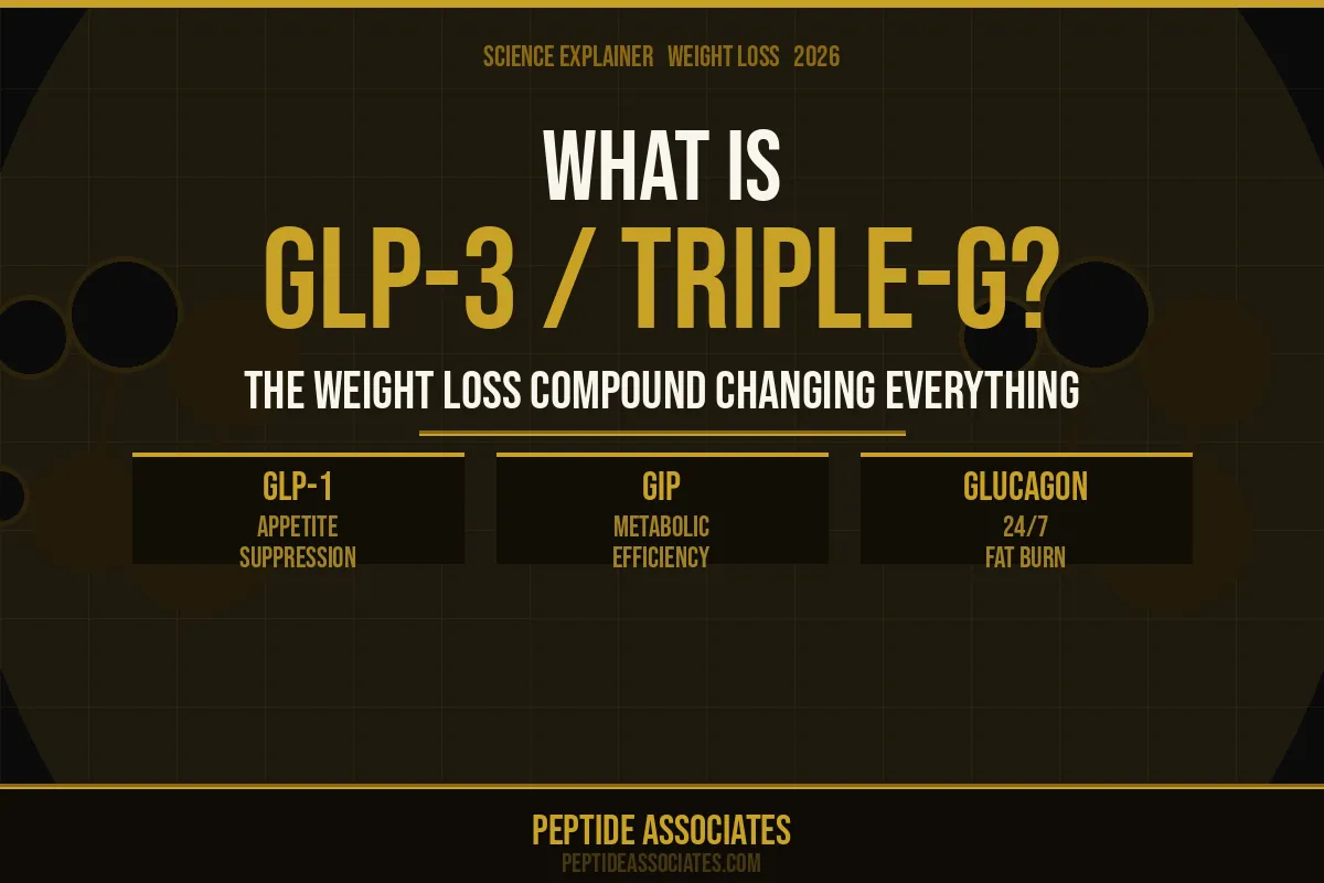  What Is GLP-3 / Triple-G? The Weight Loss Compound Changing Everything | Peptide Associates
