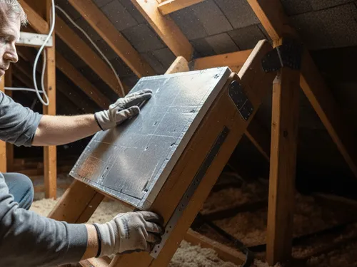 Shelby, NC Attic Stair Insulation