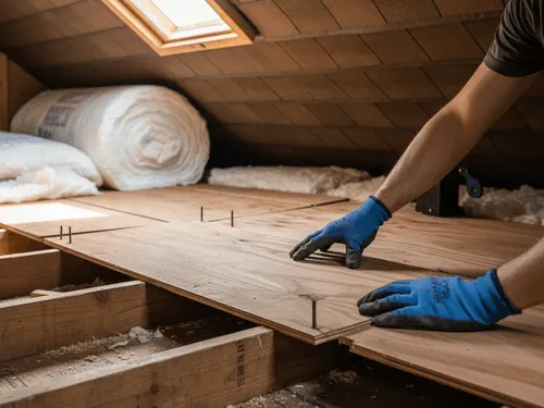 Spindale, NC Attic Decking