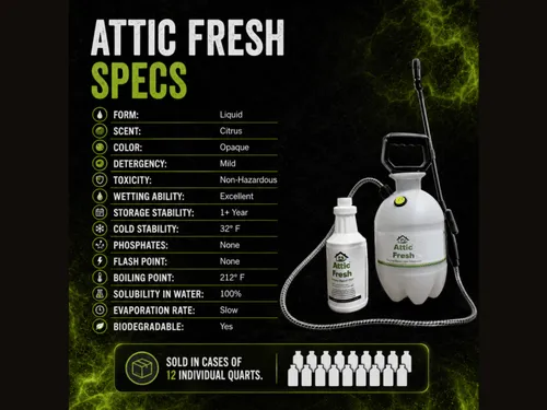 Spindale, NC Attic Deodorizing